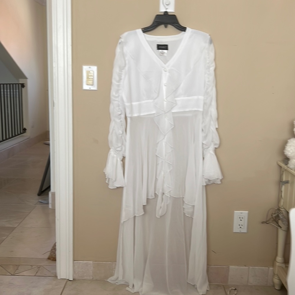 NWT white robe